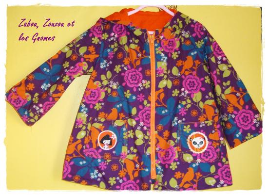 veste printemps asiatique panda