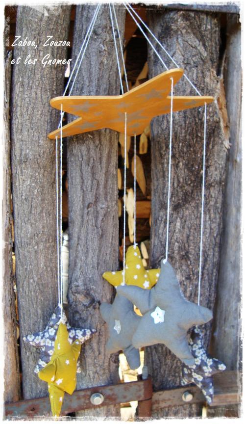 mobile noel naissance etoiles