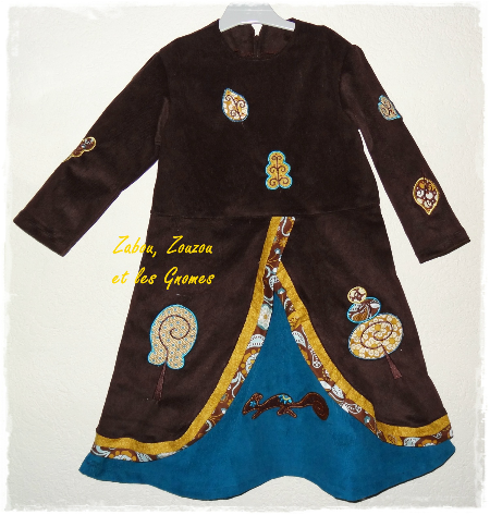 robe hiver zabou zouzou gnomes