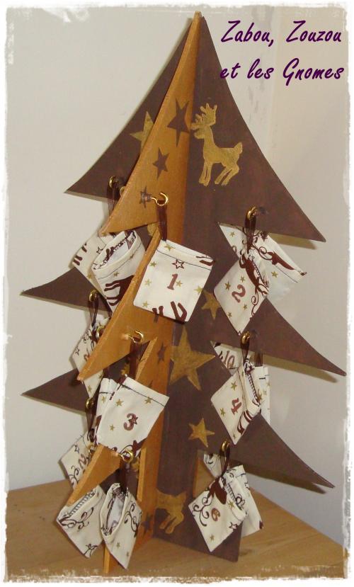 sapin noel calendrier avent