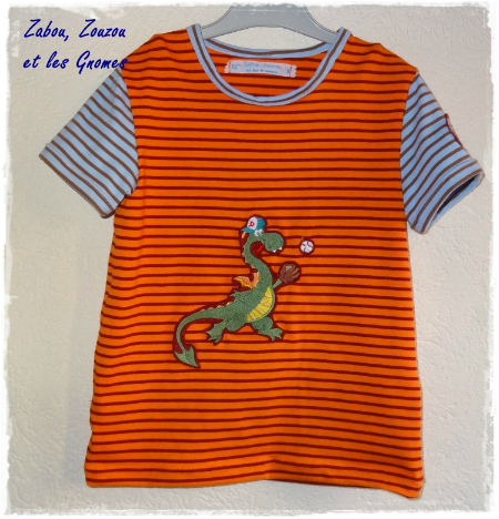 tee-shirt gar�on zabou zouzou gnomes