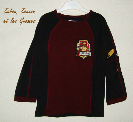 tee-shirt gar�on zabou zouzou gnomes